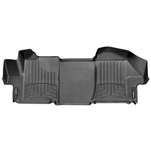 Front Row FloorLiner Series Molded Floor Liner, Black Made of Rubberized Thermoplastic Polyolefins