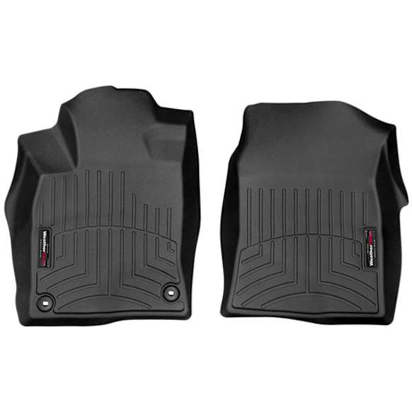 448841 Front Row FloorLiner Series Molded Floor Liner, Black High-Density Tri-Extruded (HDTE)