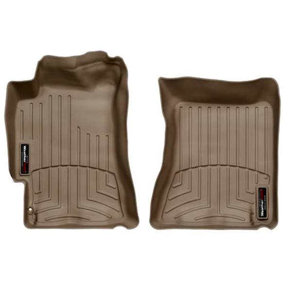 450971 Front FloorLiner Series Molded Floor Liner, Tan Made of Rubberized Thermoplastic Polyolefins