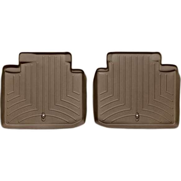 2009 Lexus GS460 - Second Row Molded Floor Liner, Tan, Made of Rubberized Thermoplastic Polyolefins, FloorLiner Series