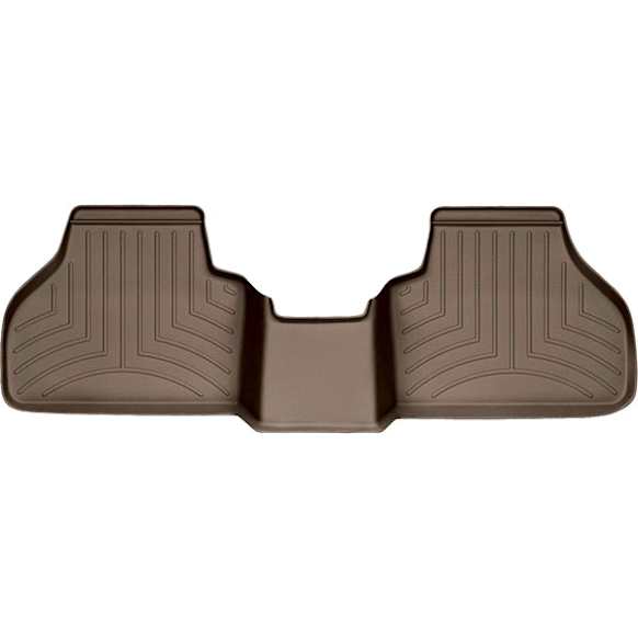 453312 Second Row FloorLiner Series Molded Floor Liner, Tan Made of Rubberized Thermoplastic Polyolefins