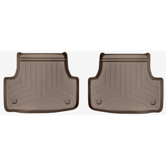 2018 Audi RS3 - Second Row Molded Floor Liner, Tan, Made of Rubberized Thermoplastic Polyolefins, FloorLiner Series