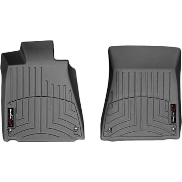 462051 Front Row FloorLiner Series Molded Floor Liner, Gray Made of Rubberized Thermoplastic Polyolefins