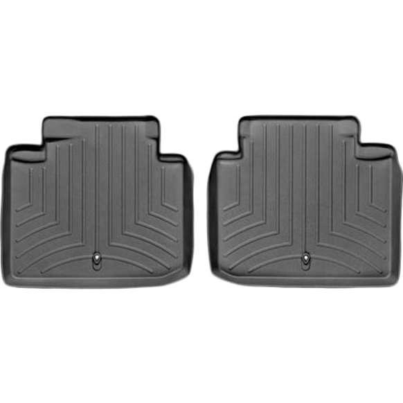 2009 Lexus GS460 - Second Row Molded Floor Liner, Gray, Made of Rubberized Thermoplastic Polyolefins, FloorLiner Series