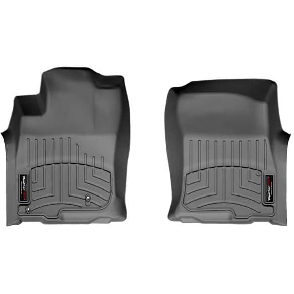 462861 Front FloorLiner Series Molded Floor Liner, Gray Made of Rubberized Thermoplastic Polyolefins