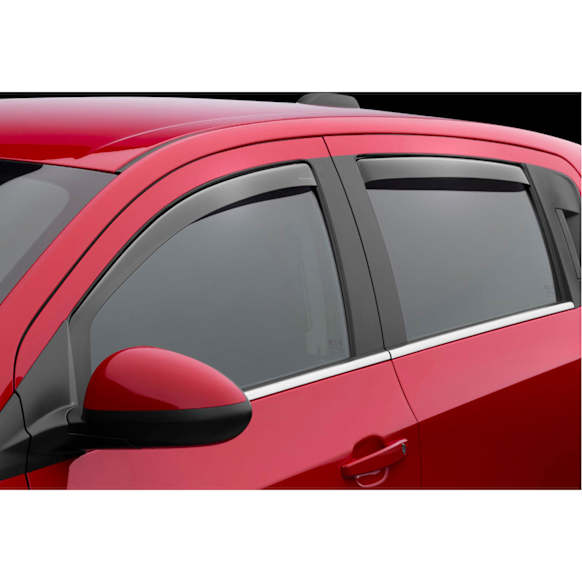 801025IM-81765IM Front and Rear, Driver and Passenger Side Window Visor, Smoke
