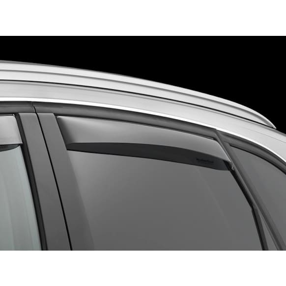 81513 Rear, Driver and Passenger Side Window Visor, Smoke