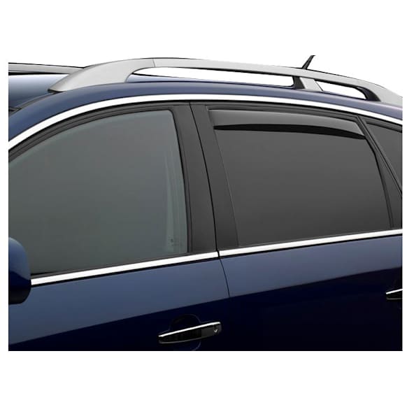 81872 Rear, Driver and Passenger Side Window Visor, Smoke