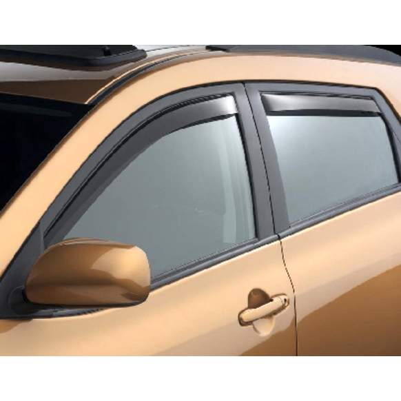 82481 Front and Rear, Driver and Passenger Side Window Visor, Smoke