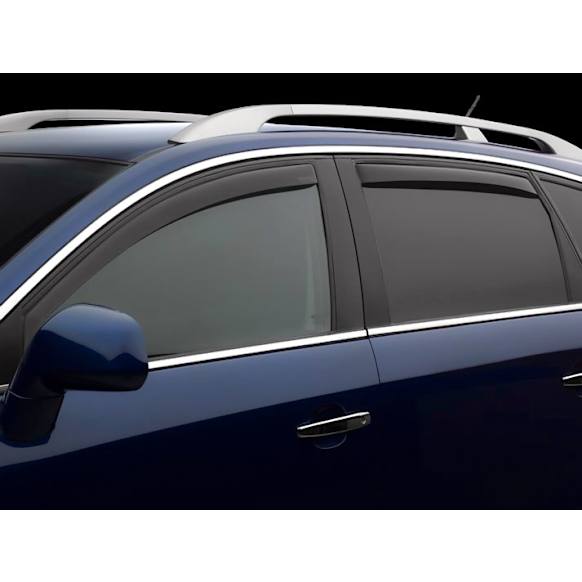 82778 Front and Rear, Driver and Passenger Side Window Visor, Smoke