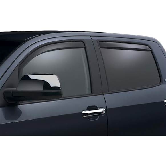 84450 Front and Rear, Driver and Passenger Side Window Visor, Smoke
