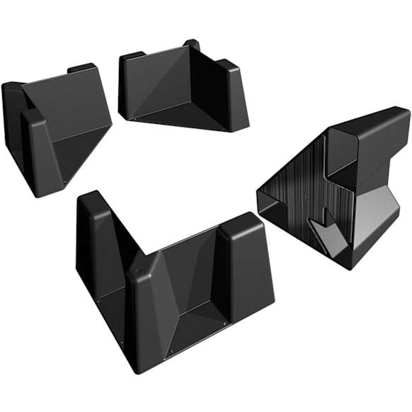 8CTK1 Cargo Organizer - Black, ABS Plastic, Universal