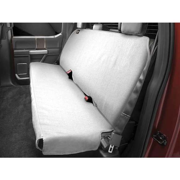 2004 Cadillac CTS - Second Row Seat Cover, Gray, Made of Poly Cotton, Plain Design, Bench