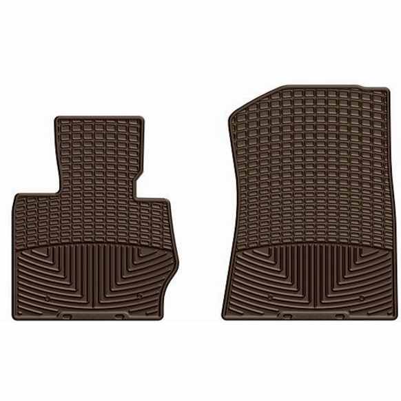 2012 BMW X3 - Front Row Flat Floor Mat, Tan, Made of Rubberized Thermoplastic Elastomer, All-weather Series