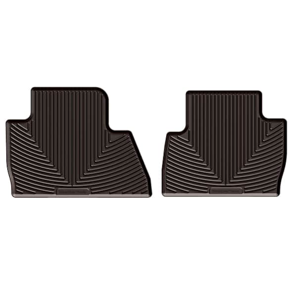 W331CO Second Row All-weather Series Molded Floor Liner, Cocoa Made of Rubberized Thermoplastic Elastomer