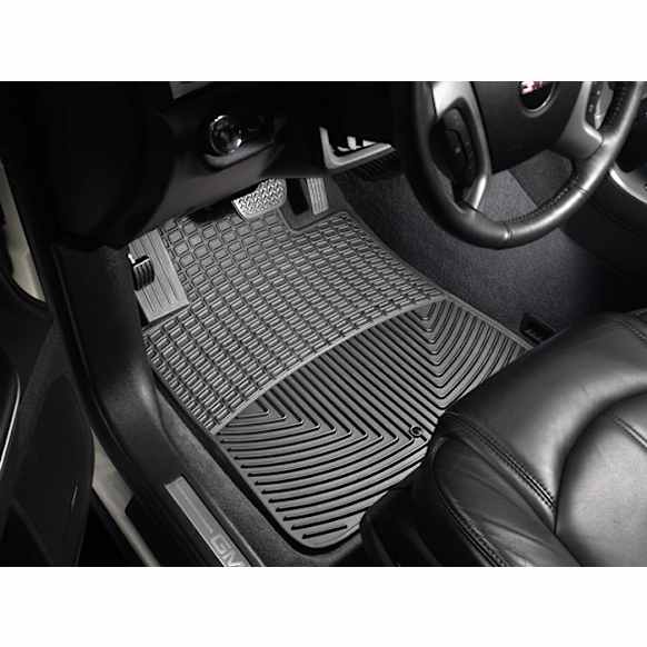 2018 Audi RS3 - Front Row Flat Floor Mat, Black, Made of Rubberized Thermoplastic Elastomer, All-weather Series