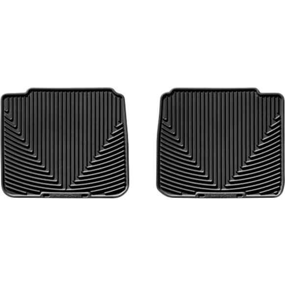 W85 Second Row All-weather Series Flat Floor Mat, Black Made of Rubberized Thermoplastic Elastomer