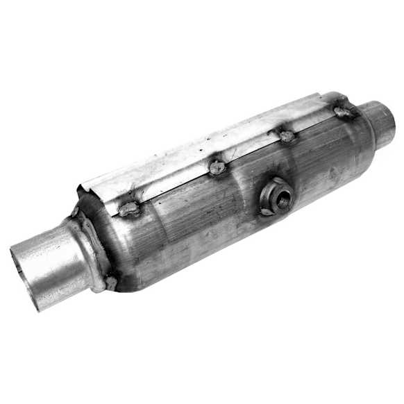 93267 No Returns Accepted - Catalytic Converter, Federal EPA Standard, 46-State Legal (Cannot ship to CA, CO, NY or ME), Semi-Universal (Welding Required)
