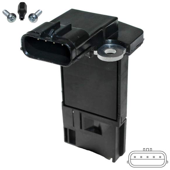 2008 Honda Odyssey - Mass Air Flow Sensor, J35A6 Engine, Naturally Aspirated, 3.5L