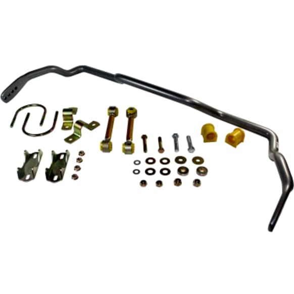 BFR65Z Rear Sway Bar Kit, Steel, 27 mm, Adjustable, Powdercoated Gray