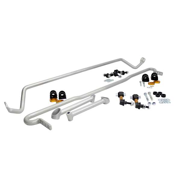 BSK012 Front and Rear Sway Bar Kit, Steel, 22 mm, Non-adjustable