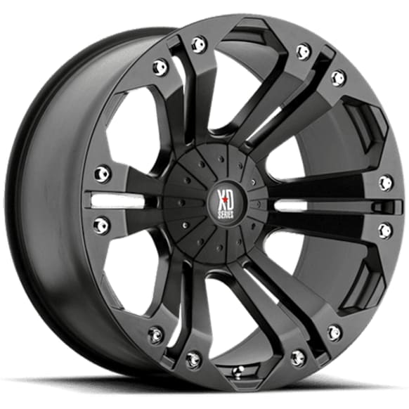 1994 Suzuki Samurai - Aluminum Matte Black Wheel, 20 in. x 9 in., 5 x 5.5 Bolt Pattern