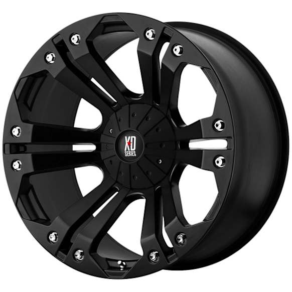 2023 Jeep Wrangler - Aluminum Matte Black Wheel, 18 in. x 9 in., 5 x 4.5 in. / 5 x 5 in. Bolt Pattern