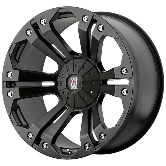 2017 Toyota Tundra - Aluminum Matte Black Wheel, 18 in. x 9 in., 5 x 5.5 Bolt Pattern