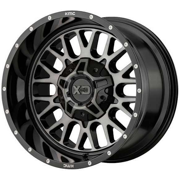 2021 Ram 2500 - Aluminum Gloss Black Wheel, 20 in. x 9 in., 8 x 6.5 in. Bolt Pattern
