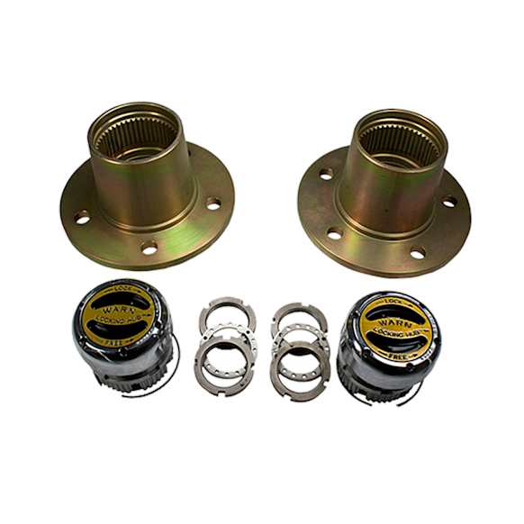 YA W61650 Front Hub Conversion Kit For Jeep Cj & Ih Scout, 5 X 5.5" Bolt Pattern