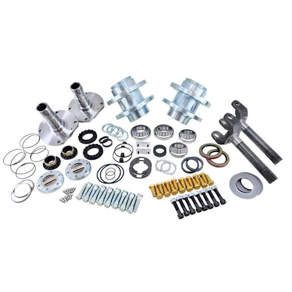 YA WU-14 Spin Free Locking Hub Conversion Kit For 2012-2017 Dodge 2500/3500, Drw