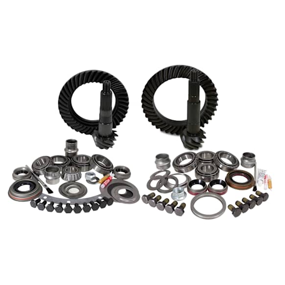 YGK005 Yukon Gear & Install Kit, Dana 30 front & Model 35 rear, Jeep TJ 4.56 ratio