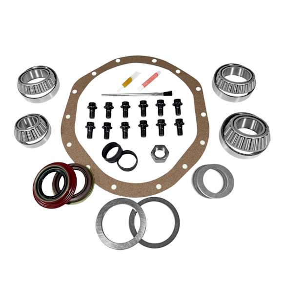 YK GM9.5-B Yukon Master Overhaul kit, GM 9.5", '97-'13, semi-float diff, w/triple lip seal