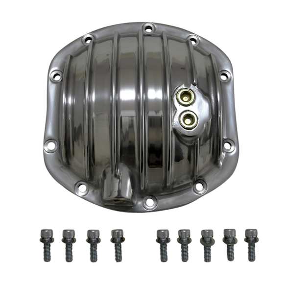 YP C2-D30-STD Polished Aluminum Replacement Cover for Dana 30 standard rotation