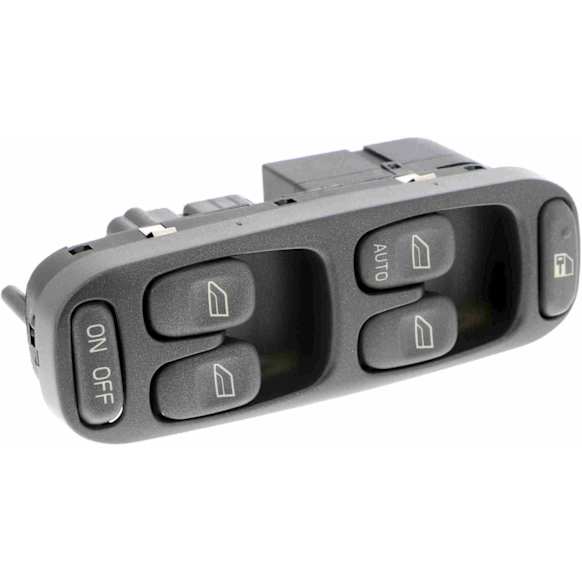 2000 Volvo S70 - Window Switch, Turbocharged; Aftermarket Grade, Black