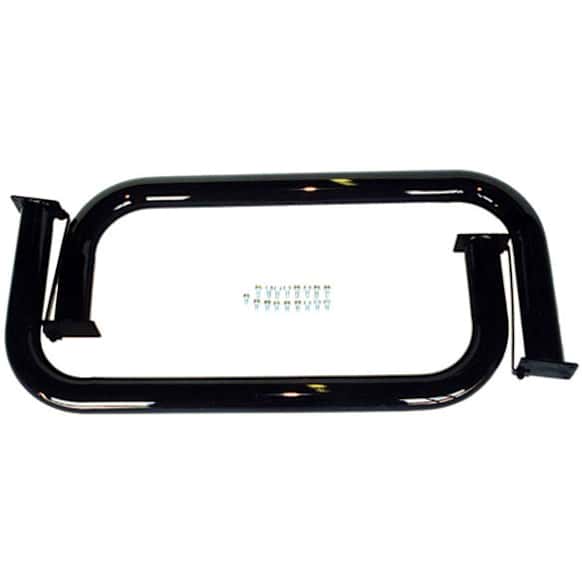 11504.03 Nerf Bars Powdercoated Black, Covers Cab Length - Set of 2