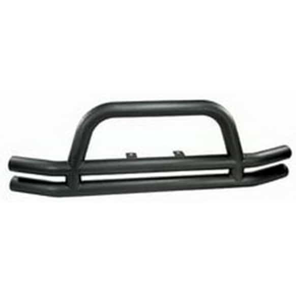 1995 Jeep Wrangler - Front Bumper, With Riser, Powdercoated Textured Black