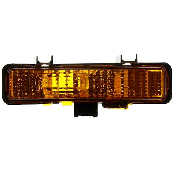 Front, Passenger Side Turn Signal Light, Without bulb(s)