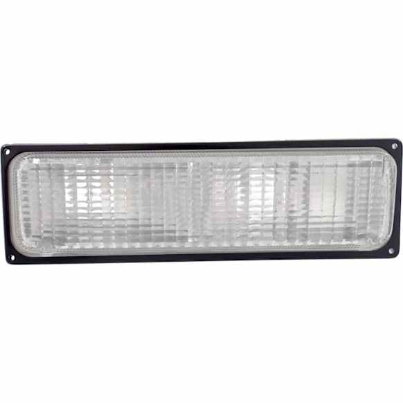 1988 Chevrolet K1500 - Front, Passenger Side Turn Signal Light, Without bulb(s), For Models With Dual Sealed Beam Headlight, Old Body Style