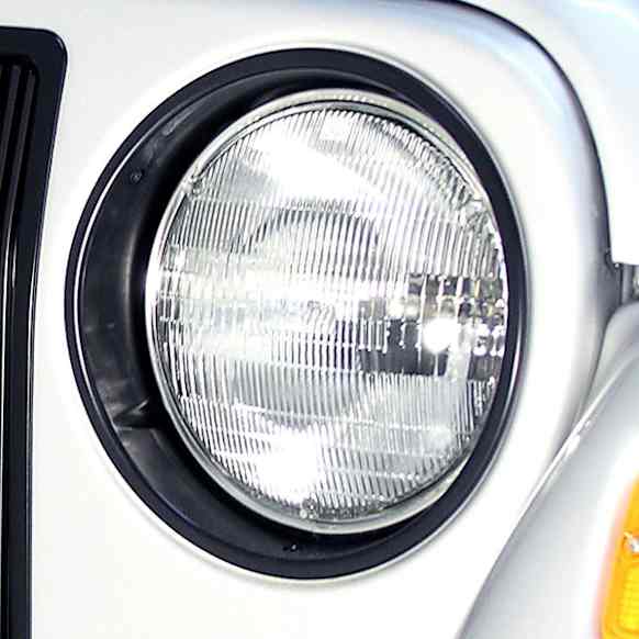 12419.23 Headlight Bezel, Black