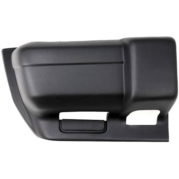 Front, Passenger Side Bumper End, Textured, Sport Model