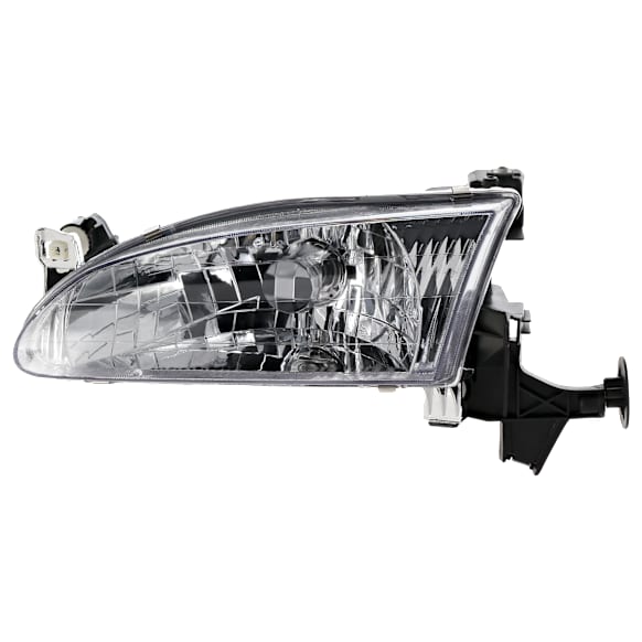 Driver Side Headlight, with Bulb, Halogen, Clear Lens, 4 Cyl., 1.8L Engine