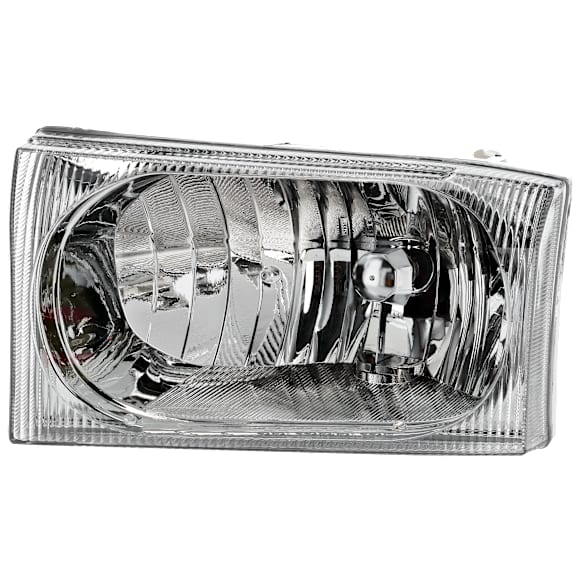 Driver Side Headlight, with Bulb, Halogen, Clear Lens, Composite Type