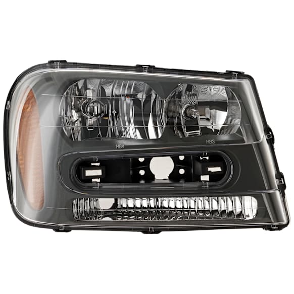2006 Chevrolet Trailblazer - Passenger Side Halogen Headlight, With bulb(s), OE Replacement