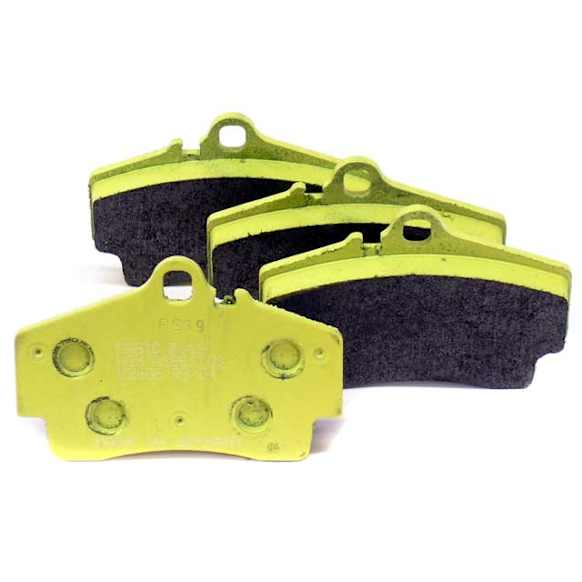 U2406 RS 19 Brake Pad Set Racing RS 19 (Yellow) - Replaces OE Number 99 5541 837