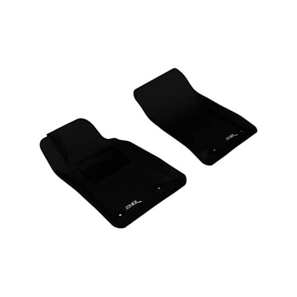 L1CH01711509 Front Row KAGU All-Weather Custom Fit Series Molded Floor Liner, Black Made of Rubber