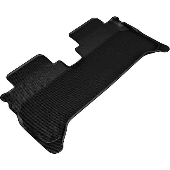 L1CH09721509 Second Row Molded Floor Liner, Black Made of Rubber