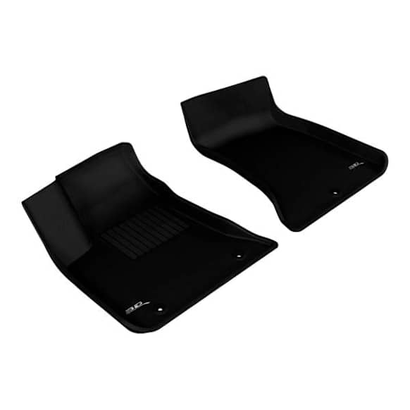 L1DG01411509 Front Row KAGU All-Weather Custom Fit Series Molded Floor Liner, Black Made of Rubber