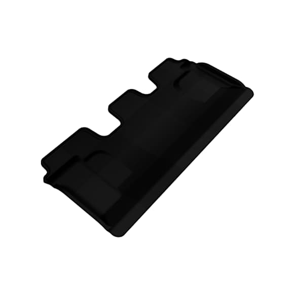 L1LX03731509 Third Row KAGU All-Weather Custom Fit Series Molded Floor Liner, Black Made of Rubber
