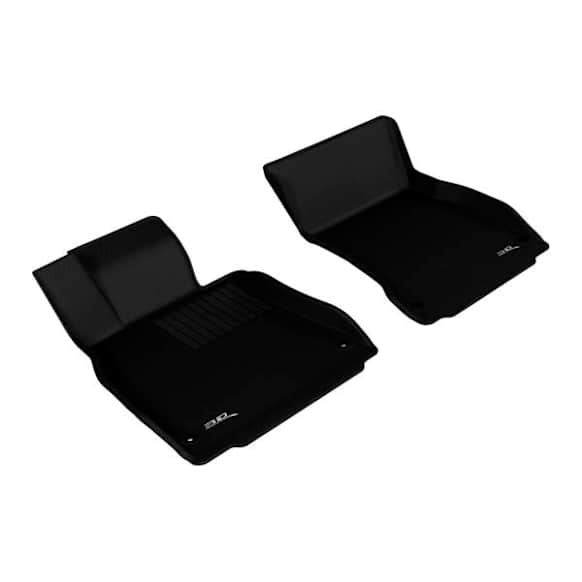 2018 Mercedes Benz S560 - KAGU All-Weather Custom Fit Series, Black, Front Row, Molded Floor Liner, enginedesignationname: 176.980, FI, Turbocharged, GAS, Made of Rubber